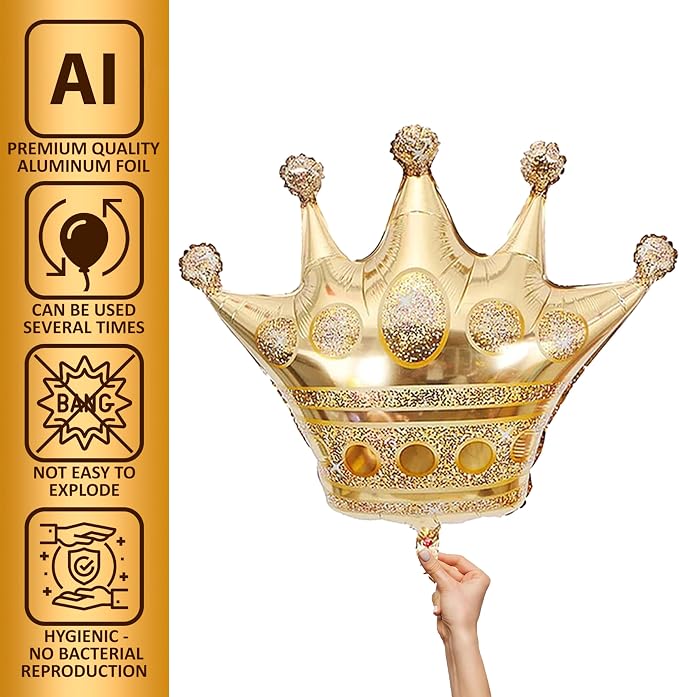 Happy Birthday Decorations For Women Men,Birthday Backdrop,Banner Balloons,Table Cloth,Paper pom poms Party Supplies for Girls Boys (Princess)
