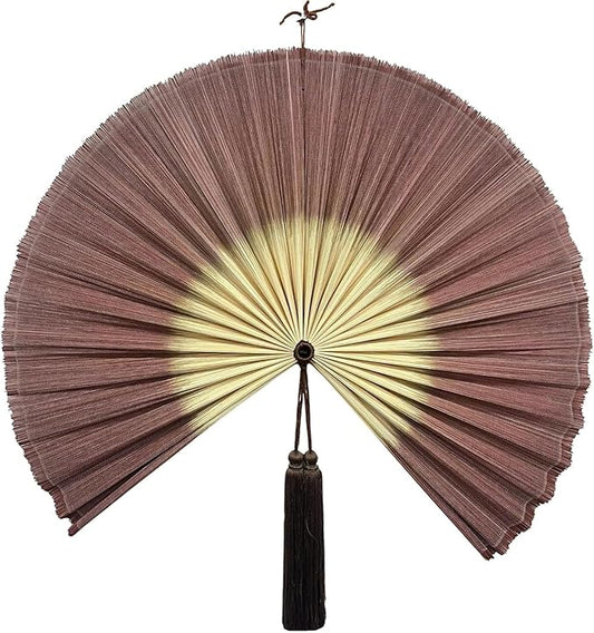 ChumDecor Fan Wall Decor,Decorative Folding Fan for Over Bed Decorations