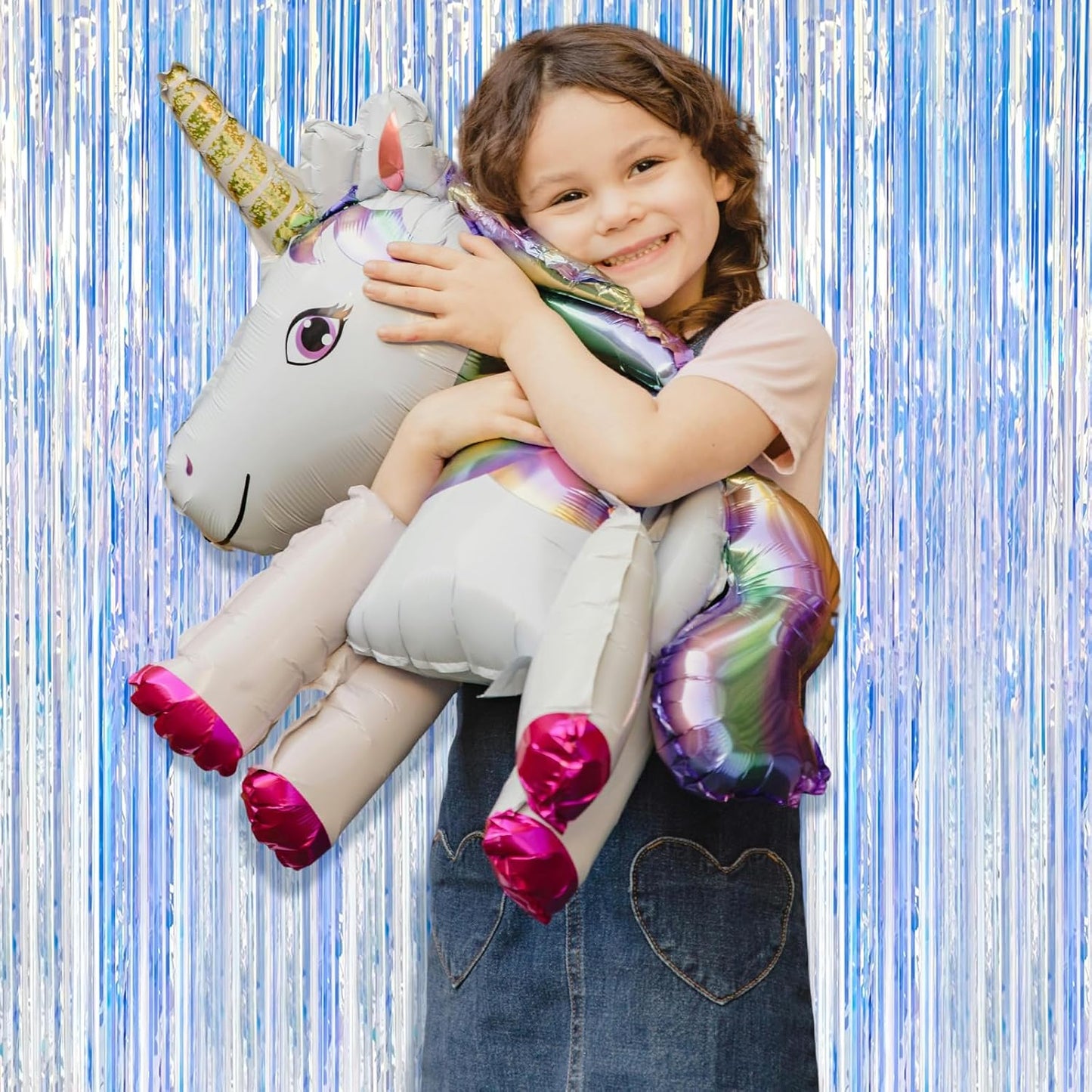 10 Pack Iridescent Party Backdrop Decorations Tinsel Curtain Birthday Decorations Foil Fringe Photo Booth Streamer Backdrop Iridescent Theme Christmas Bachelorette Graduation Party Decorations