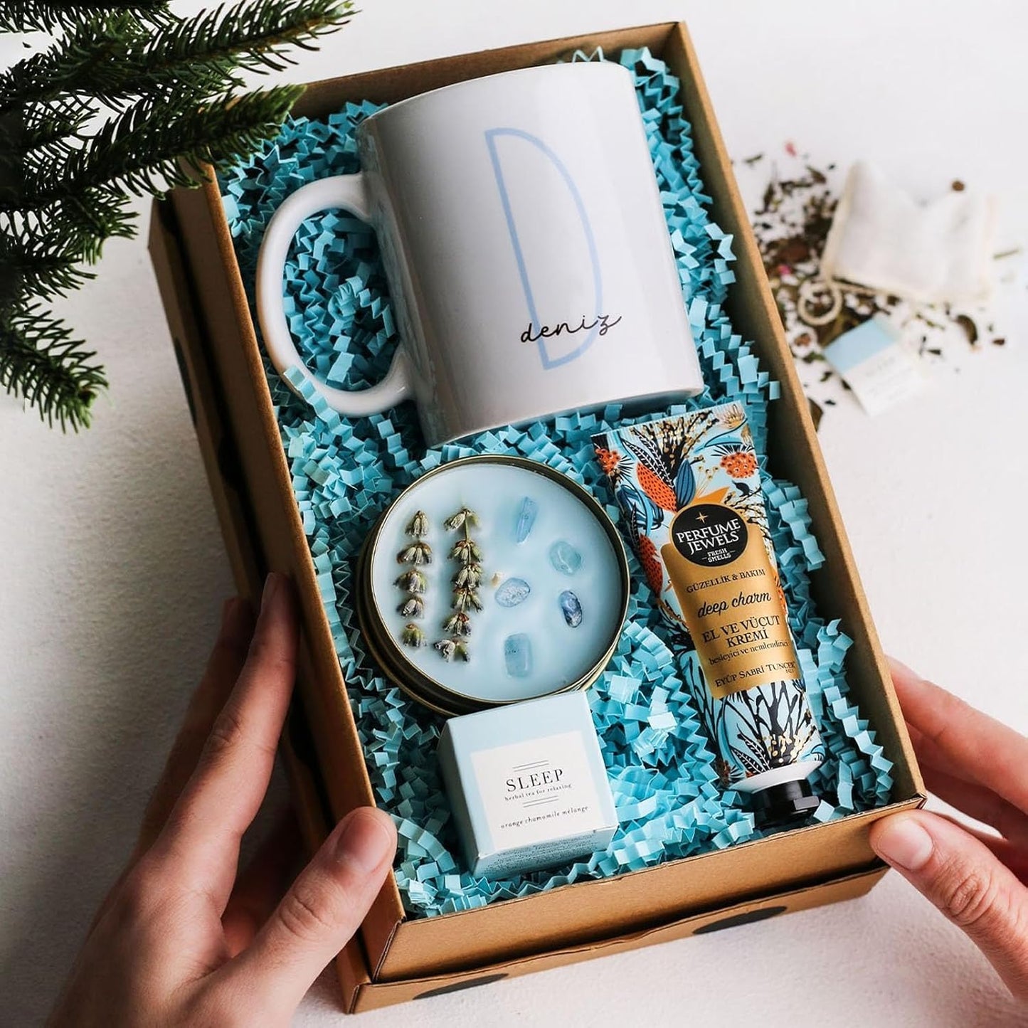 Zankubom 1 LB Sky Blue Crinkle Cut Paper Shred Filler Great for Gift Wrapping, Sky Blue Basket Fillers, Birthday, Halloween Thanksgiving Christmas Easter Party Decor Filling Supplies