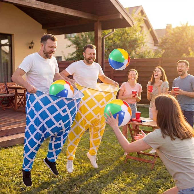 Ceenna Funny Granny Pants Game Set, Giant Pants Yard Games for Adults Players, Hilarious Team Relay Toss Race for Backyard Lawn Party Camping Family Reunion Carnival