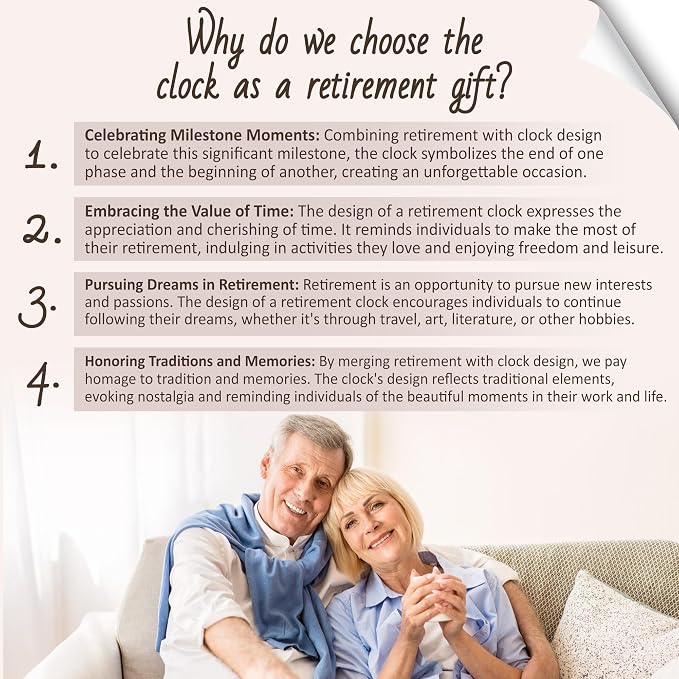 Light Up Quartz Clock Retirement Gifts for Women Men,Retirement Quartz Desk Clock with LED Wooden Base, Coworker Gifts Going Away Gift Congratulations Retired Gifts for Boss Friends Teacher Doctor