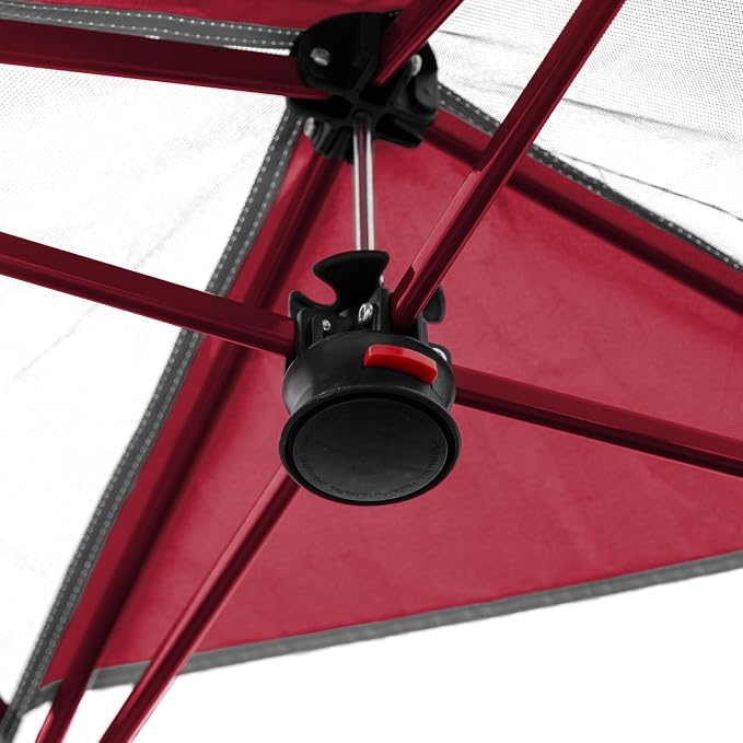 Logo Brands NCAA 12x12 Solo Up Canopy - 144 Square Feet of Shade – One-Person Easy Setup, UV-50 Protection, Rolling Storage Bag – Perfect Tent for Tailgates and Outdoor Events