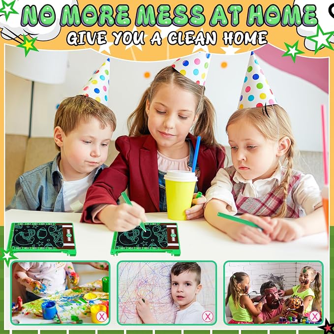 Nezyo 12 Pack Football Party Favors LCD Writing Tablet for Kids 4.6 Inch Football Drawing Tablet Erasable Reusable Electronic Drawing Pads for Birthday Supplies Gifts Goodie Bags Stuffers