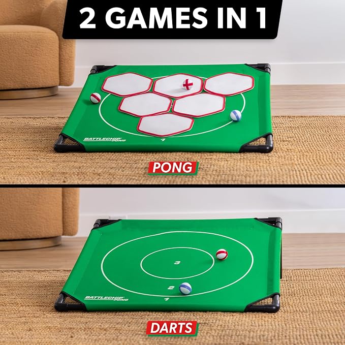 GoSports BattleChip Pong Chipping Golf Games for Adults and Families - Outdoor & Indoor Golf Game Set - Home, Backyard, Lawn, Beach, & More