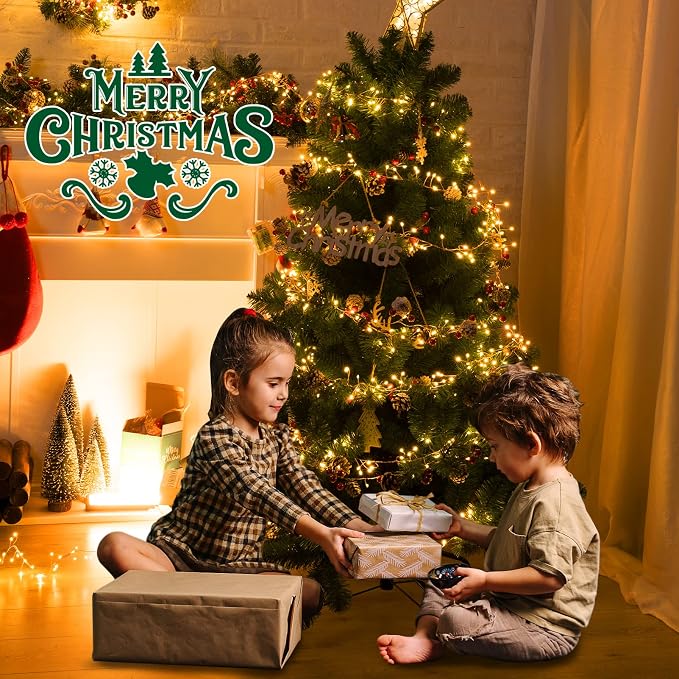 Minetom Christmas Pine Lighted Garland Decor, 9.8 Ft 60 LED with 8 Modes | Red Berry Pine Cone Battery Operated Christmas Garland Lights, Remote Control for Mantle Fireplace Stairs Xmas Indoor Decor