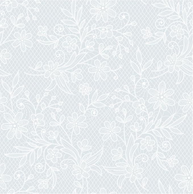 Exquisite Lace Table Cloth Rectangle Table Plastic 12-Pack Lace Tablecloth Rectangular 54" X 108" | Clear & White Floral Tablecloth Disposable | Wild Flower Party Decorations & Party Supplies