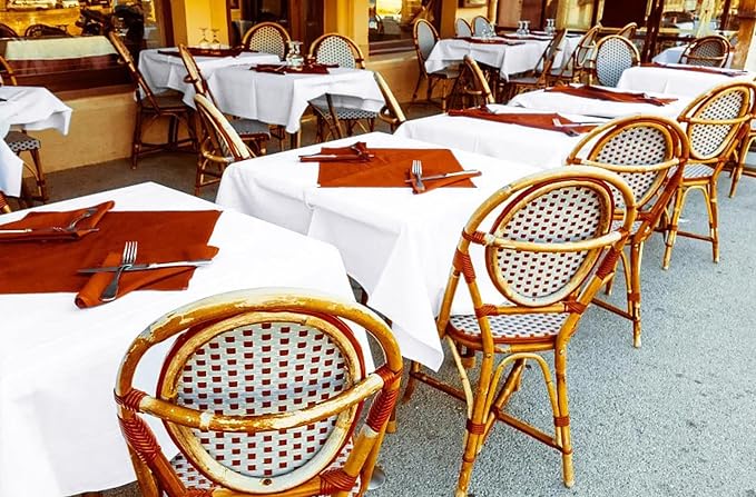12 Pack White Square Tablecloths 52 x 52 Inch, White Polyester Table Cover for Square Table, Stain and Wrinkle Resistant Washable Fabric Table Cloth, Polyester Tablecloth for Restaurant Banquet Party