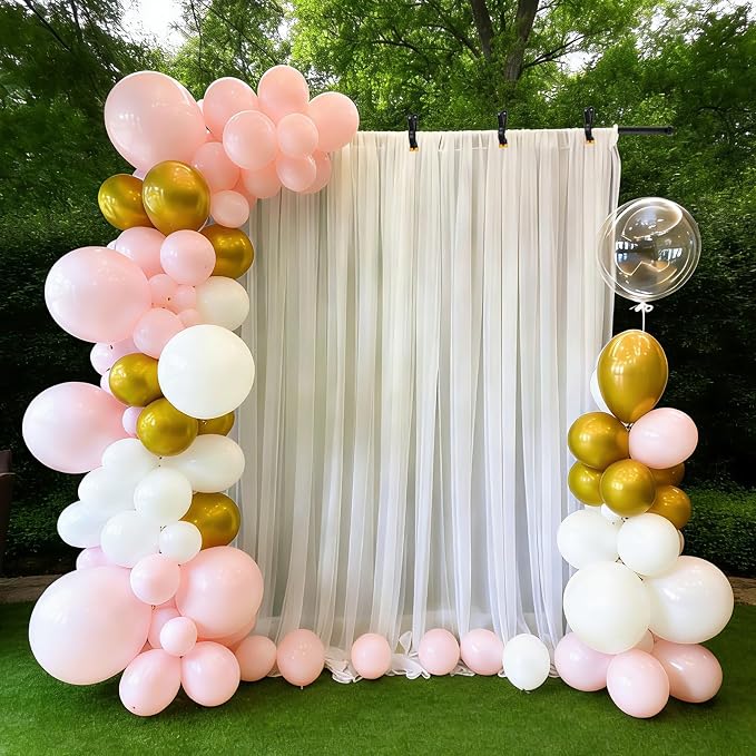 8x5 ft Adjustable Green Screen Backdrop Kit with Stand, Photo Background Support System for Video Streaming, Photography, Studio, Parties, Events