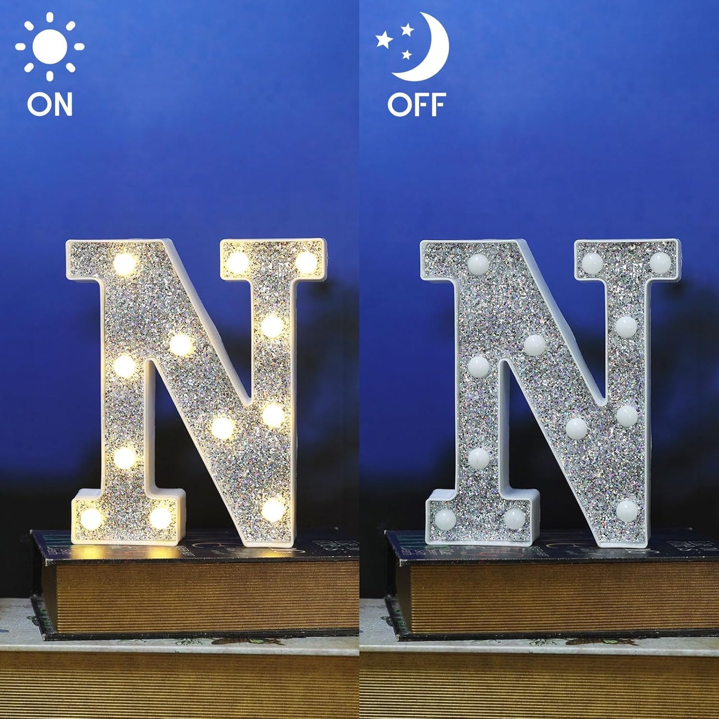 Light-Up Letters - Marquee Signs for Decor, Featuring Alphabet & Number Lighted Letters