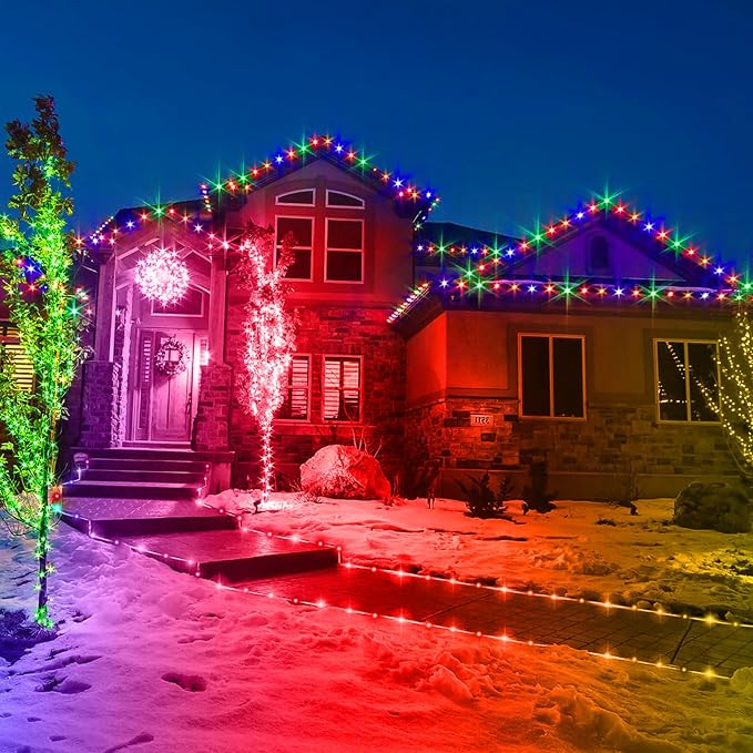 33Ft LED Rope Lights Indoor,100 LED Tube Lights with 18 Colors,String Lights for Outside Waterproof LED Rope Lighting for Outside, Garden, Pool, Bedroom, Wedding, Party, Indoor Outdoor Decoration