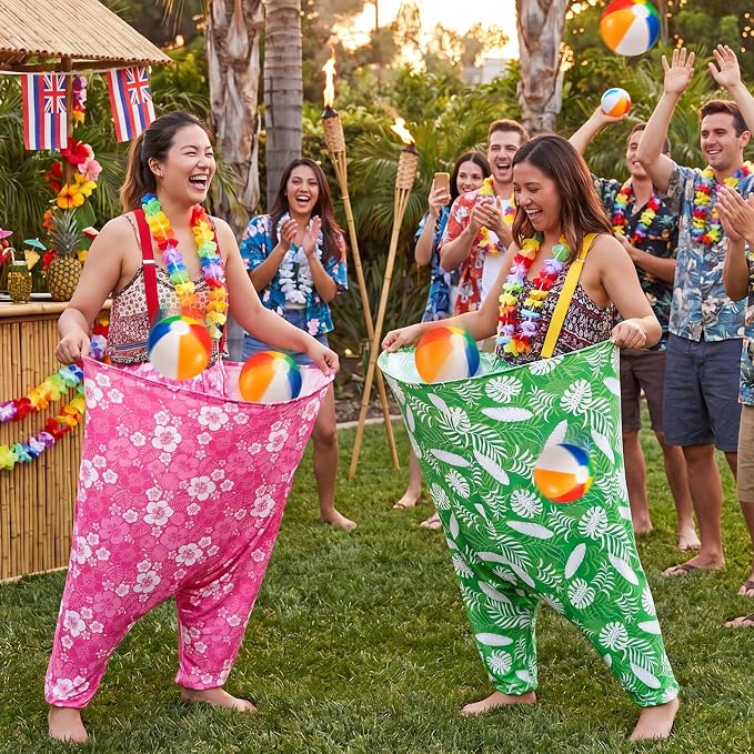 Ceenna Funny Granny Pants Game Set, Giant Pants Yard Games for Adults Players, Hilarious Team Relay Toss Race for Backyard Lawn Party Camping Family Reunion Carnival