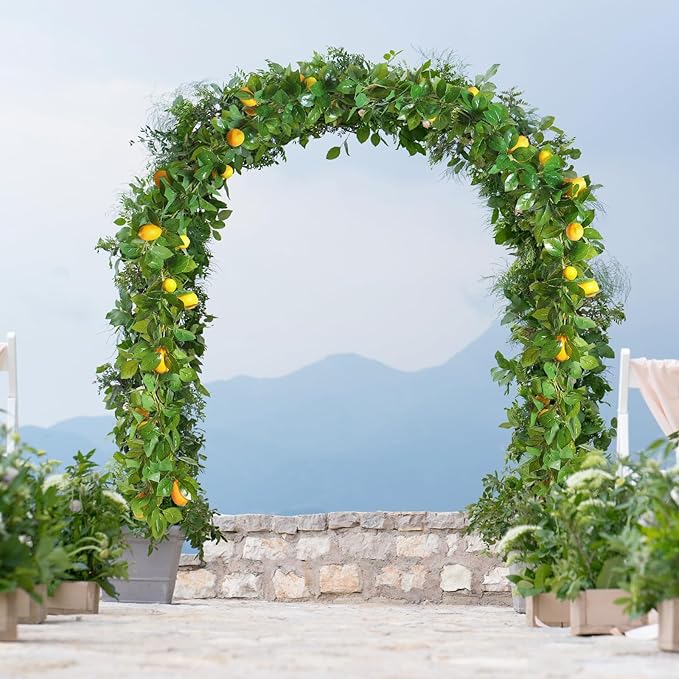 3 Strands Odorless Artificial Vines, 6FT Silk Ivy Garland, Fake Greenery Hanging Plants, Decoration for Party, Wedding, Room.
