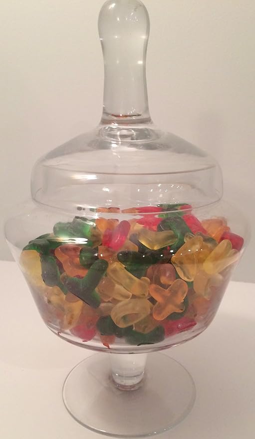 HARIBO Gummi Candy, Alphabet Letters, 5 oz. Bag (Pack of 12)