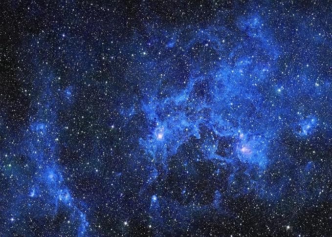 BELECO 7x5ft Fabric Galaxy Stars Backdrop Starry Night Sky Outer Space Galaxy Backdrop Universe Nebula Photography Background Kids Space Party Birthday Baby Shower Decorations Banner Photo Booth Props