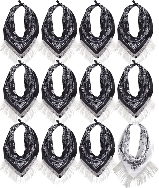 Pop Fizz Designs Disco Cowgirl Bachelorette Bandanas | Last Disco Party Decorations Nashville Bachelorette Party Favors