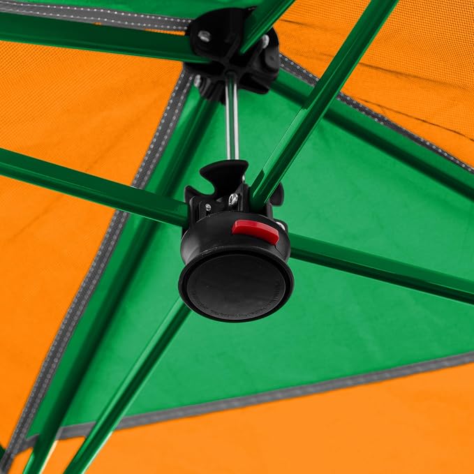 Logo Brands NCAA 12x12 Solo Up Canopy - 144 Square Feet of Shade – One-Person Easy Setup, UV-50 Protection, Rolling Storage Bag – Perfect Tent for Tailgates and Outdoor Events