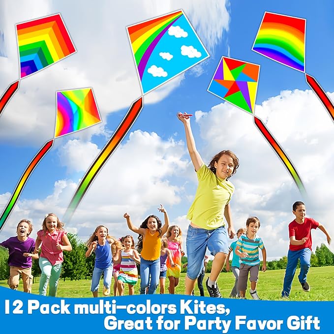 YongnKids Kite for Kids Easy to Fly - Kites for Kids Girls Boys Adults Easy to Fly, Perfect for Easter Birthday Gift Idea Beach Trip Park Family Activities Outdoor Games