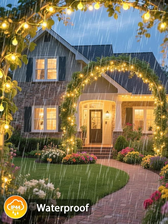 2-Pack Connectable Globe String Lights | Total 152FT 400LED Warm White Classroom String Lights Plug in with Remote | 8 Modes Hanging Fairy Light for Classroom Indoor Outdoor Bedroom Tree Decor