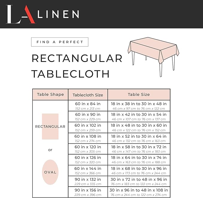 LA Linen TCcheck60x120-PinkK37 Polyester Gingham Checkered Rectangular Tablecloth, White & Pink - 60 x 120 in.