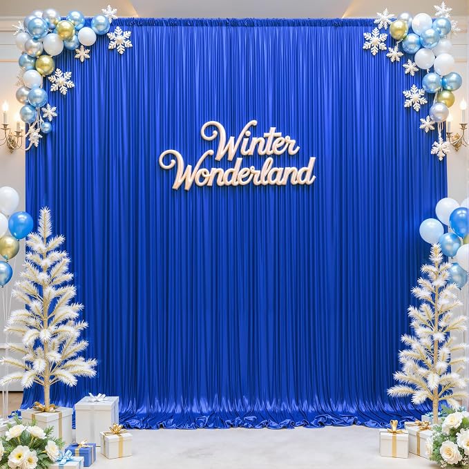 Besutolife Sequin Backdrop Curtains, 20×10 ft Sparkle Wedding & Party Backdrop Drapes with Wrinkle-Resistant Design, Glitter Photography Background for Bridal Showers, Birthdays, Baby Showers