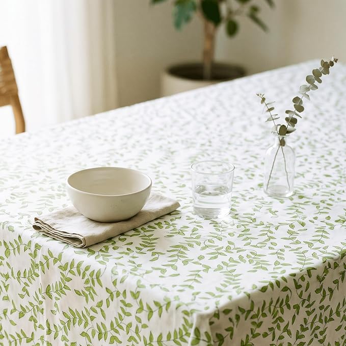 ATOSII Cotton Tablecloth Nilgiris 60" X 60" Inches