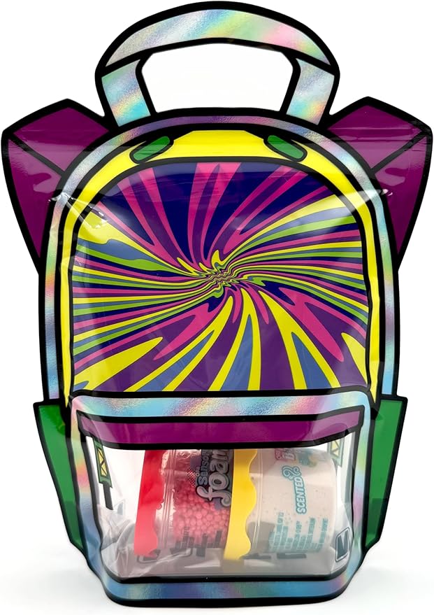 20 Pack Goodie Bags for Kids Birthday Party Supplies - Bulk Gift Bag for Favors, Food, and Candy with Resealable Ziplock Seal (Woosie/Small)