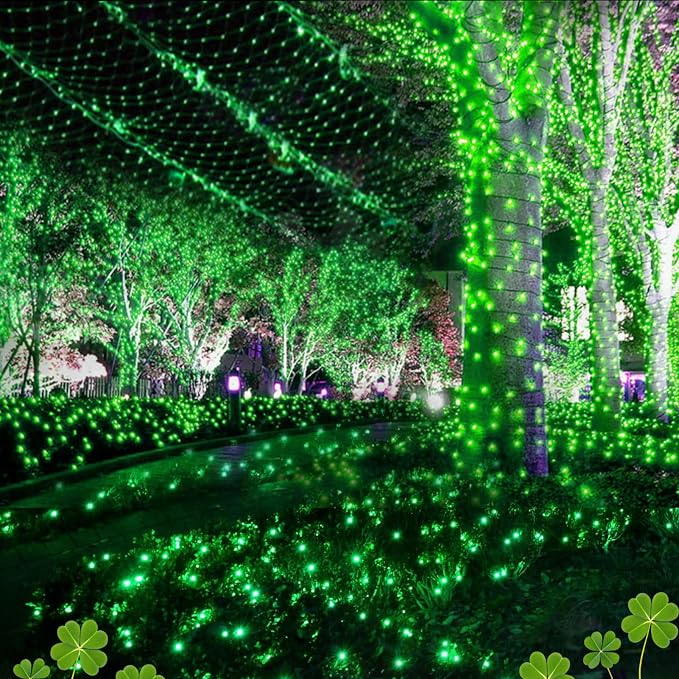 Christmas Lights - 98ft 2 Pack 150 Count Connectable Waterproof Led Fairy Lights Bulbs for Indoor Outdoor Christmas Tree Wedding Valentine's Day Decor (Green, 150 Count - 2 Pack)