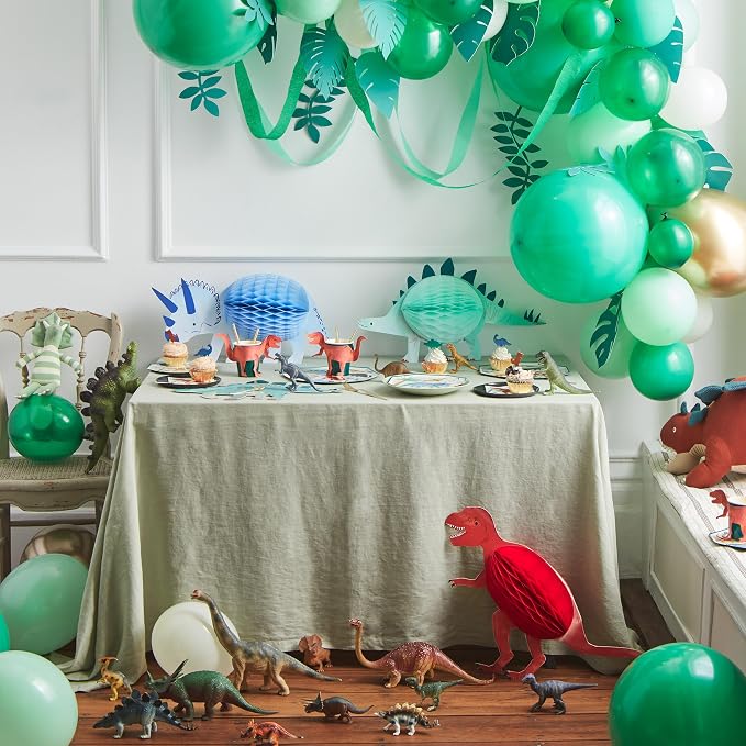 Meri Meri Honeycomb Dinosaur Decorations (Pack of 3)