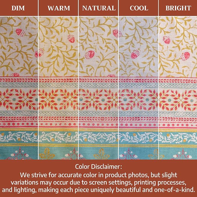 Maison d'Hermine Table Cloth Rectangle Table 100% Cotton 70 x 140 Inches Tablecloth Reusable Decorative Everyday Use for Dining Room, Farmhouse, Home, Party, Festive & Wedding - Carpo