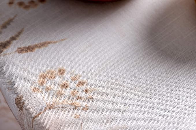 Maison d' Hermine Table Cloth Round Table 100% Cotton 63 Inches Fall Tablecloth Reusable Everyday Use for Thanksgiving Christmas Decorations Dining Farmhouse Party (Faisan D'Automne)