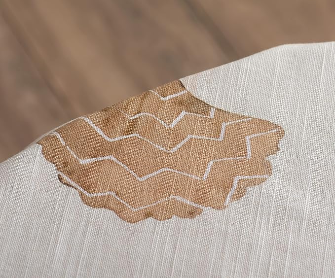 Maison d' Hermine Table Cloth Round Table 100% Cotton 69 Inches Fall Tablecloth Reusable Everyday Use for Thanksgiving Christmas Decorations Dining Farmhouse Party (Colours of Autumn)