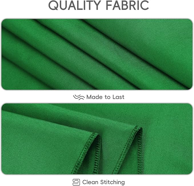 8 Pack Green Round Tablecloth 120 Inch Green Table Cloth Round Tables, Washable Polyester Tablecloth Reusable and Wrinkle Resistant Decorative for Wedding Party Dining Banquet