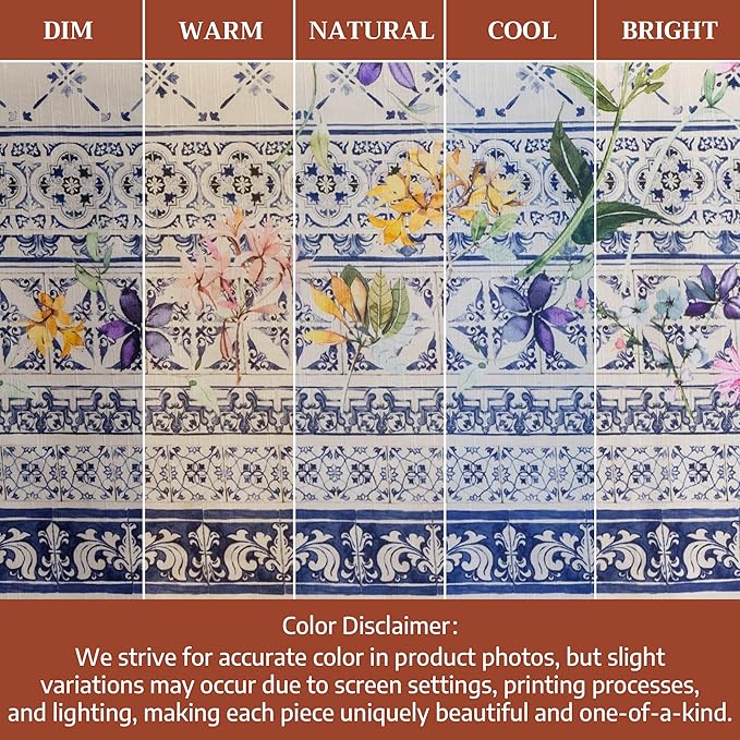 Maison d' Hermine Table Cloth Rectangle Table 100% Cotton 70 x 140 Inches Tablecloth Reusable Decorative for Dining Kitchen Room Farmhouse Party Home Hotel Restaurant Spring Summer - Faience
