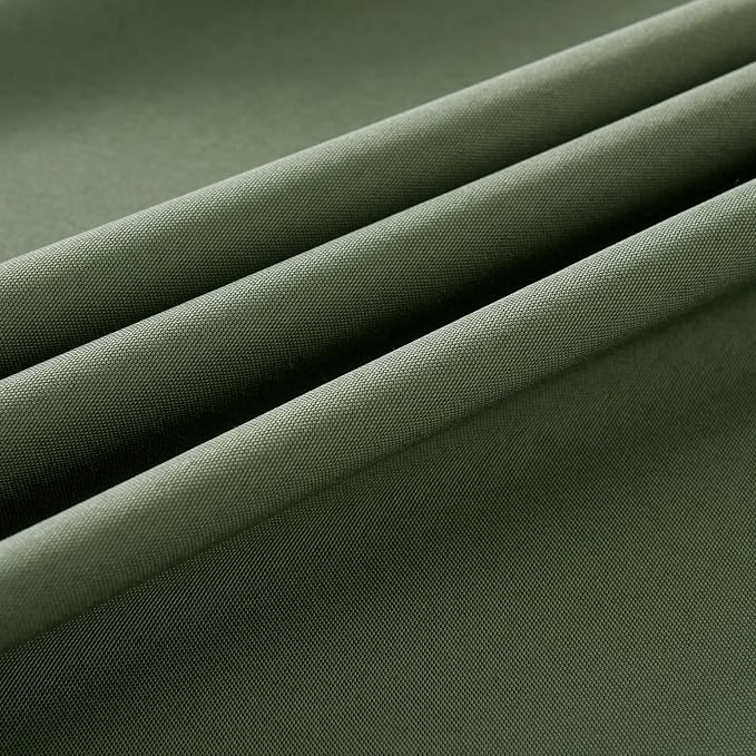 2-Pack 90x156 inch Sage Green Table Cloths, Solid Stain and Wrinkle Resistant Oblong Tablecloth, Premium Plain Weave Polyester Fabric Rectangle Table Linen Covers for Hotel, Banquet
