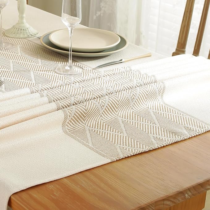 Linen Tablecloths for Rectangle Tables,Fabric Tablecloth Advanced Waterproofing Technology for Dinningroom,Farmhouse
