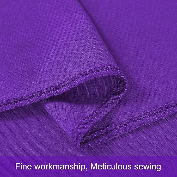 8 Panels Purple Backdrop Curtains for Wedding Party Wrinkle Free Backdrops Curtain Drapes Fabric Decorations Photo Back Drop Cloth for Baby Shower Photography Stage Reception 40ft(W) x 12ft(H)