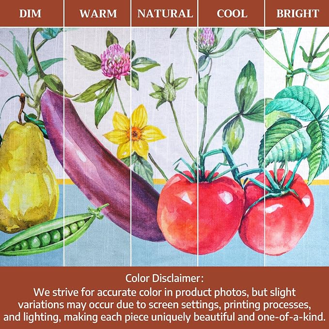 Maison d' Hermine Table Cloth Round Table 100% Cotton 69 Round Inches Tablecloth Reusable Decorative for Dining Kitchen Room Farmhouse Party Home Hotel Restaurant Spring Summer - Giverny