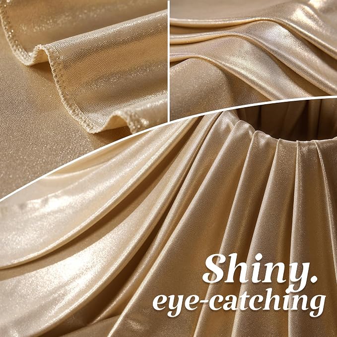 20×10FT Champagne Backdrop Curtain Shimmer Sequin Photo Backdrop Drapes Wrinkle-Free for Wedding Party Background Birthday Graduation Back Drop Bridal Baby Shower Christmas Halloween Stage Decor