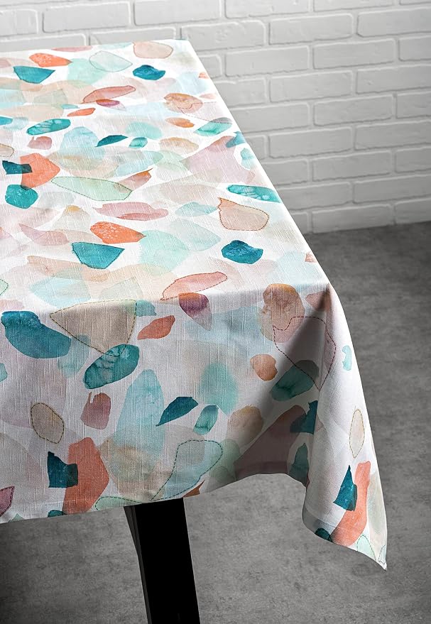 Maison d' Hermine Table Cloth Rectangle Table 100% Cotton 70 x 120 Inches Tablecloth Reusable Decorative for Dining Kitchen Room Farmhouse Party Home Hotel Restaurant Spring Summer - Summer Picnic