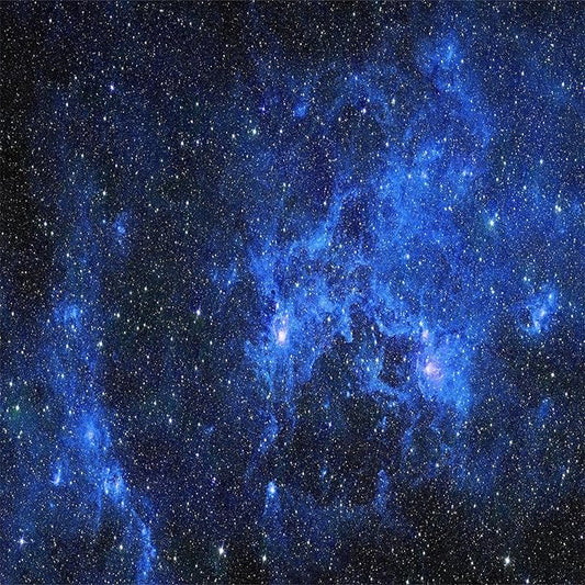 BELECO 8x8ft Fabric Galaxy Stars Backdrop Starry Night Sky Outer Space Galaxy Backdrop Universe Nebula Photography Background Kids Space Party Birthday Baby Shower Decorations Banner Photo Booth Props