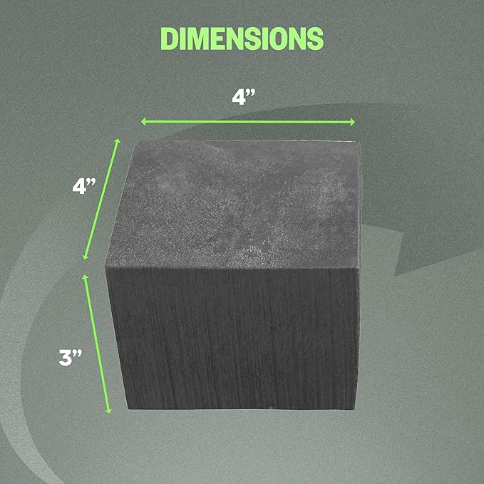 XCEL Floral Foam Blocks - Reusable, Weather Resistant Craft Foam Artificial Flower Arrangements, Faux Florist Foam Planters Florist Supplies (Gray 4" x 4" x 3" - 8 Pack)