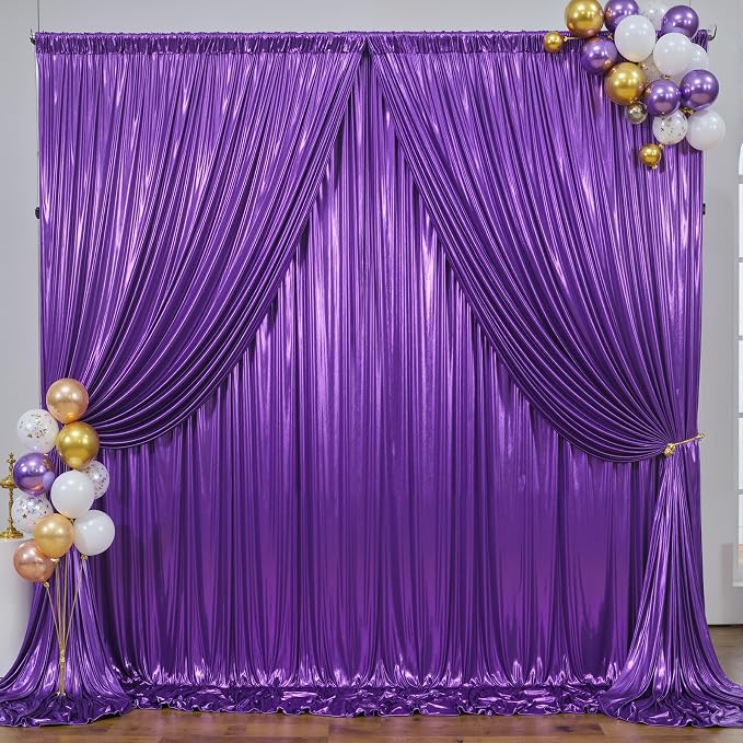 Besutolife Sequin Backdrop Curtains, 20×10 ft Sparkle Wedding & Party Backdrop Drapes with Wrinkle-Resistant Design, Glitter Photography Background for Bridal Showers, Birthdays, Baby Showers