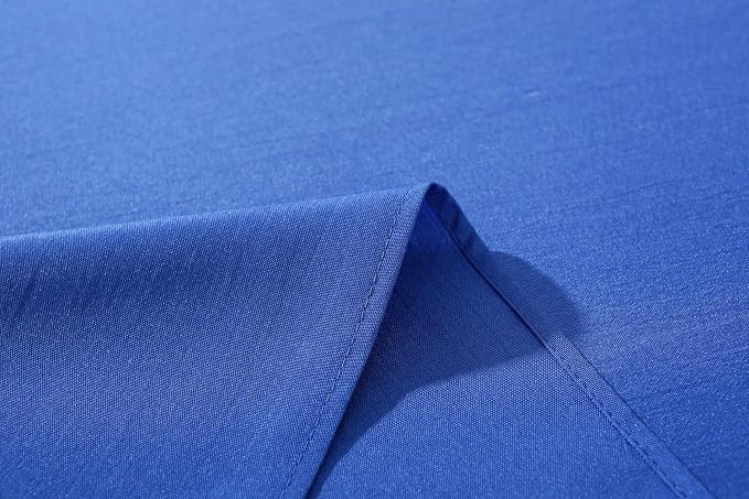 5 Pack Square Tablecloth 70 x 70 Inch Royal Blue Tablecloth, Polyester Fabric Washable Table Cloth for Home, Party, Wedding or Restaurant Use.