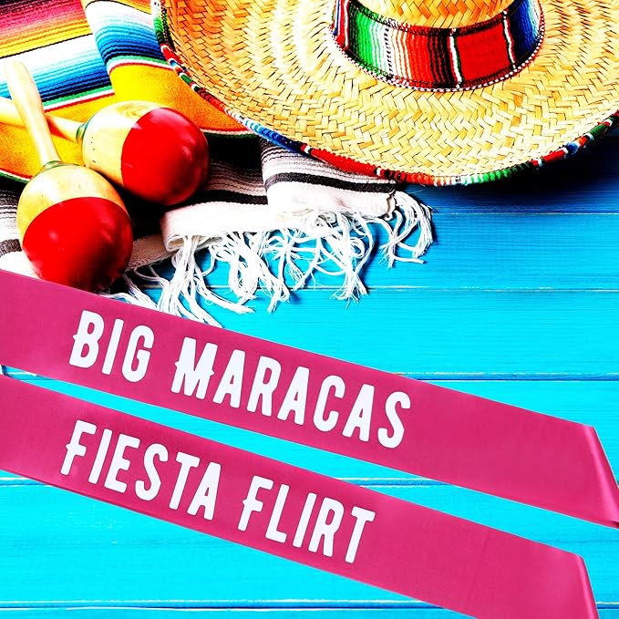 Final Fiesta Bachelorette Sashes | 12 Pack | 1 Bride to be Sash and 11 Bride Tribe Sashes with Fun Final Fiesta Phrases