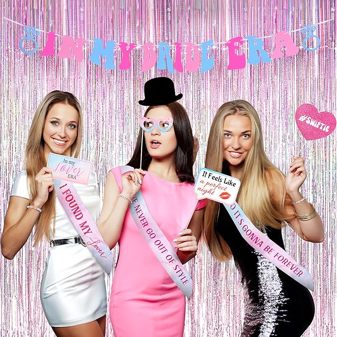 Taylor Party Decorations: Swiftee-Inspired Merch, Party Decor, Friendship Bracelets, Gifts and Stuff for Lover Bachelorette Party, Party Favors, Decorations, and Supplies (ERA)