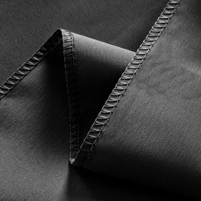 6-Pack 60x120 inch Grey Table Cloths, Solid Stain and Wrinkle Resistant Oblong Tablecloth, Premium Plain Weave Polyester Fabric Rectangle Table Linen Covers for Hotel, Wedding