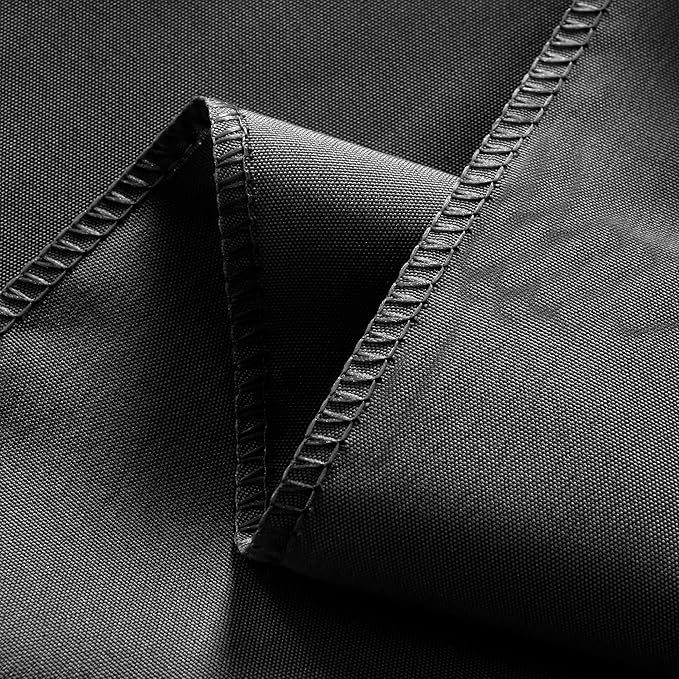 2-Pack 60x144 inch Grey Table Cloths, Solid Stain and Wrinkle Resistant Oblong Tablecloth, Premium Plain Weave Polyester Fabric Rectangle Table Linen Covers for Hotel, Banquet