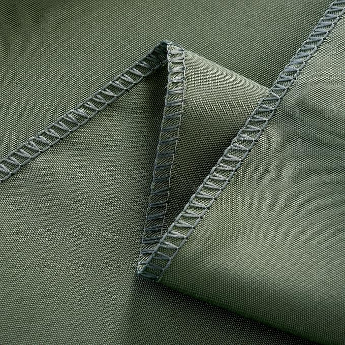 6-Pack 60x84 inch Sage Green Table Cloths, Solid Stain and Wrinkle Resistant Oblong Tablecloth, Premium Plain Weave Polyester Fabric Rectangle Table Linen Covers for Hotel, Banquet